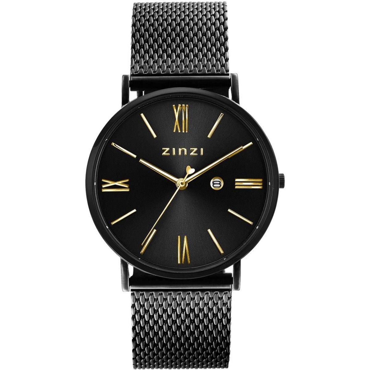 ZINZI Horloge 34 mm zwart - ZIW549M