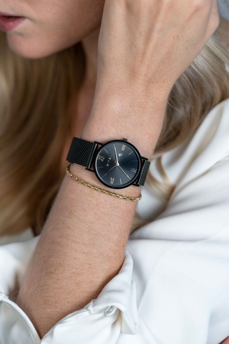 ZINZI Horloge 34 mm zwart - ZIW549M