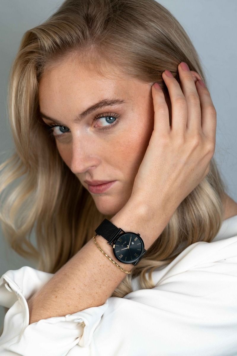 ZINZI Horloge 34 mm zwart - ZIW549M