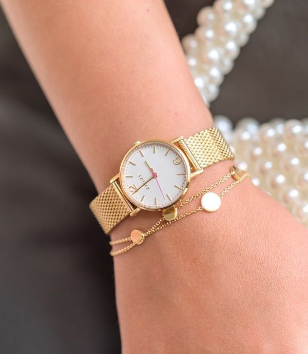 ZINZI Horloge 28mm wit - ZIW607M