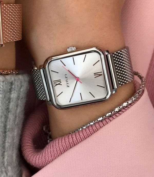 Zinzi horloge ZIW802M Square 32mm + gratis armband t.w.v. 29,95, exclusief en kwalitatief hoogwaardig. Ontdek nu!