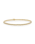 Sparkling Jewels Armband Crystal Tube Gold Multi CZ SB-G-3MM-TB06