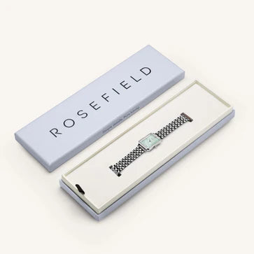 Rosefield horloge OGGSS-O72 Octagon XS Green MOP Steel Silver - PansiteNederland.nl