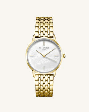 Rosefield horloge RMGSG-R01 Pearl Edit Gold - PansiteNederland.nl