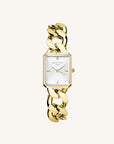 Rosefield horloge SWGSG-O55 The Octagon XS Chain Watch Studio Edition White Gold - PansiteNederland.nl