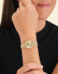 Rosefield horloge SCGSG-S05 Small Edit Champagne Steel Gold - PansiteNederland.nl
