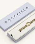 Rosefield horloge SCGSG-S05 Small Edit Champagne Steel Gold - PansiteNederland.nl