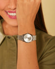 Rosefield horloge ASSSS-A20 The Ace XS Silver Sunray Steel Silver - PansiteNederland.nl