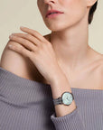 Rosefield horloge UGSSS-U38 The Upper East Side Green Pearl Silver - PansiteNederland.nl