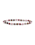 Sparkling Jewels Armband Multi Gem Interstellar Silver SB-MULTI02-3MM-MIX