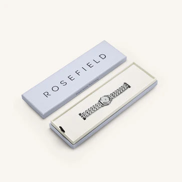 Rosefield horloge GWSSS-G04 Gemme White Steel Silver - PansiteNederland.nl