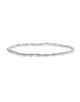 Sparkling Jewels Armband Rice Mix Silver SB-S-2MM-RICE