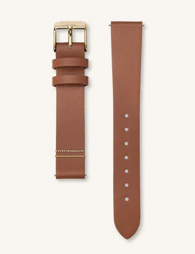Rosefield horloge WBCLG-W96 West Village Cognac Black MOP Gold - PansiteNederland.nl