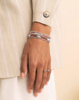 Sparkling Jewels Ring Facet Roundel Aubergine Quartz Silver SRI-S-RDL-G59
