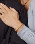 Boccia Titanium 03062-03 Armband Goldplated 21cm - PansiteNederland.nl
