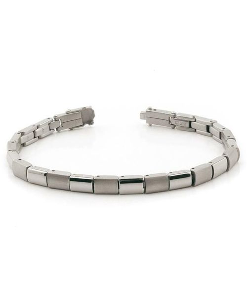 Boccia Titanium Armband 0313-01 Zilverkleurig 200 mm