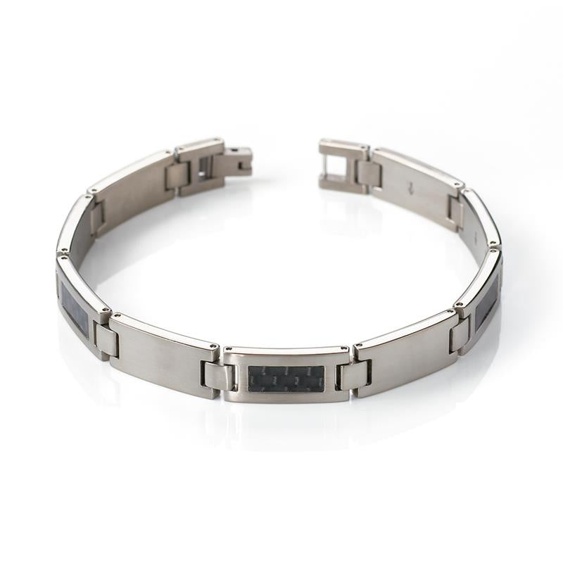 Boccia Titanium Armband 0333-01 Zilverkleurig 210 mm