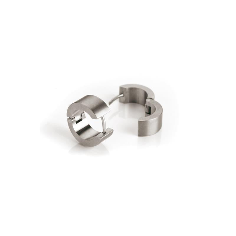 Boccia Titanium Oorbellen 0503-01 Zilverkleurig 15 mm