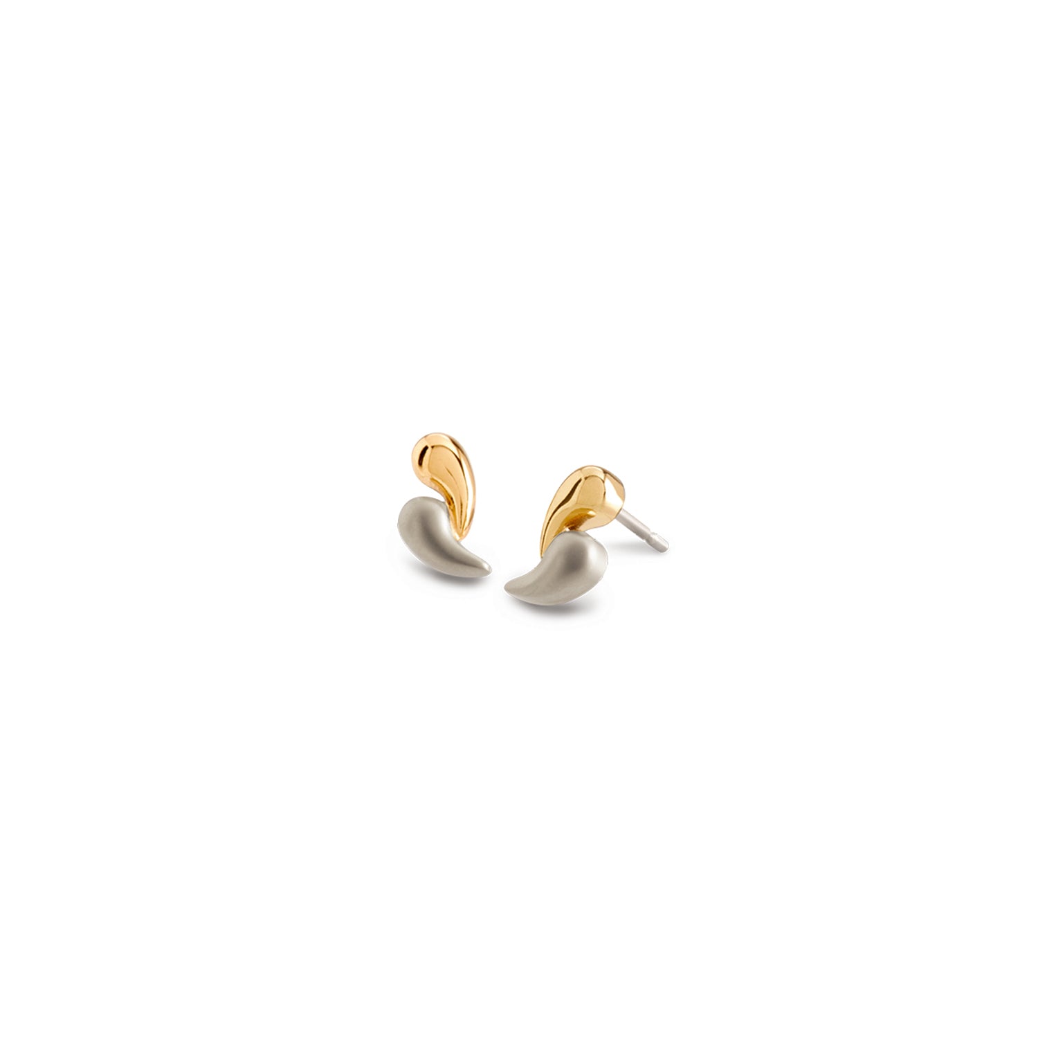 Boccia Titanium Oorknoppen 05082-02 Zilverkleurig 10 mm
