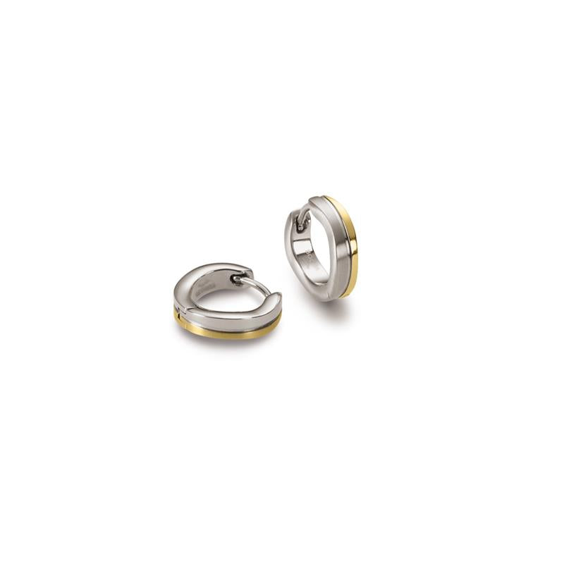 Boccia Titanium Oorbellen 0563-02 Zilverkleurig 13 mm