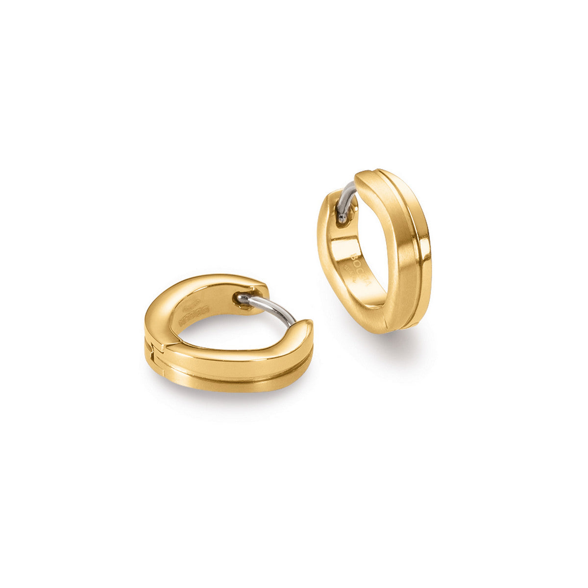Boccia Titanium Oorbellen 0563-06 Goudkleurig 12 mm
