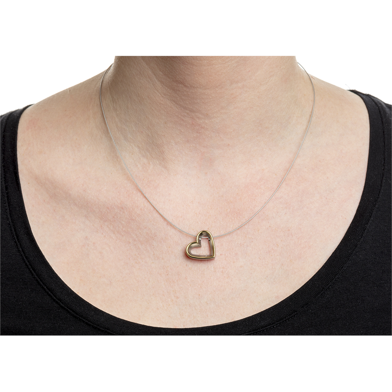 Boccia Titanium Diamant Hanger 07014-02 Goudkleurig 19.5 mm