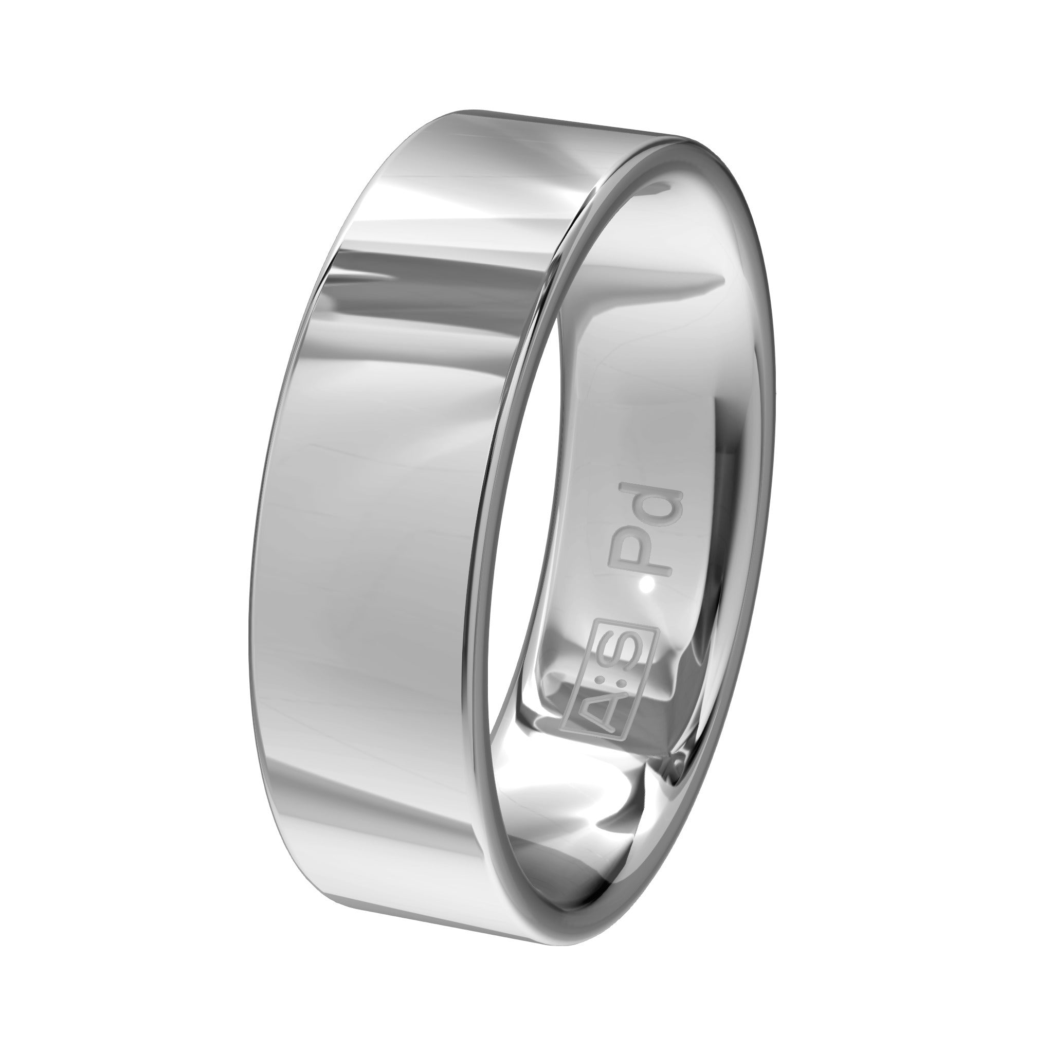 Aller Spanninga Trouwring 101 Palladium 585