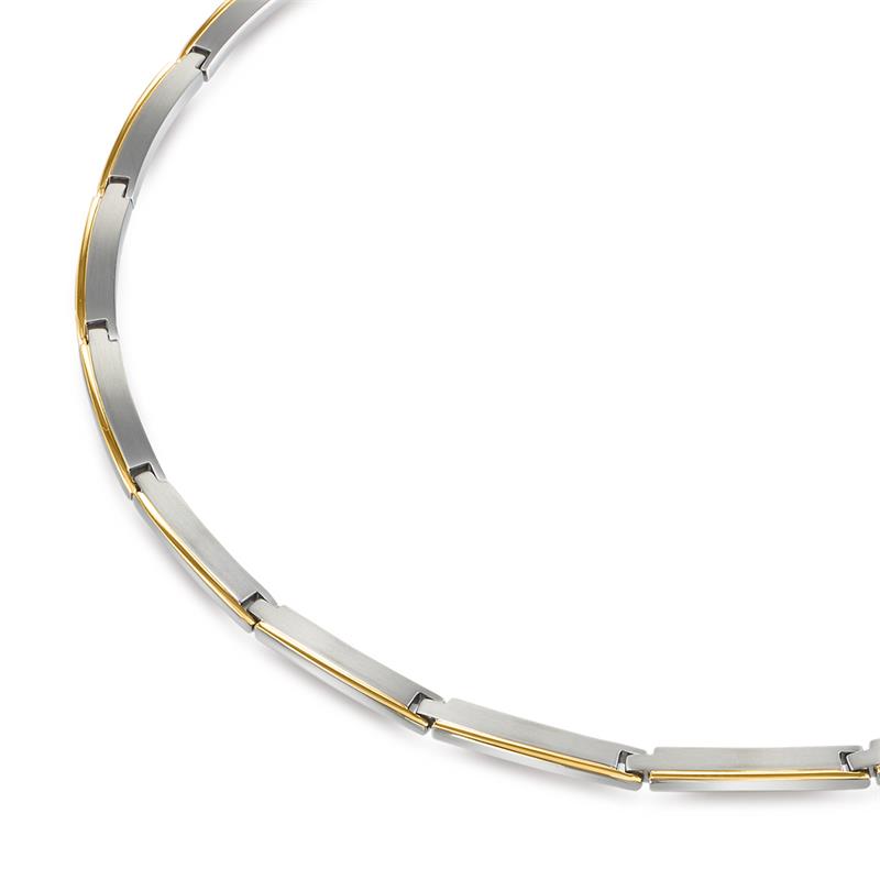 Boccia Titanium Ketting 08028-02 Goudkleurig 480 mm