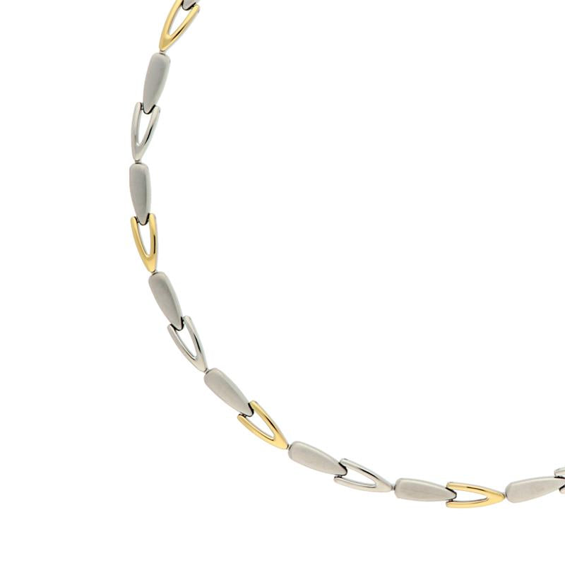 Boccia Titanium Ketting 08039-02 Goudkleurig 450 mm