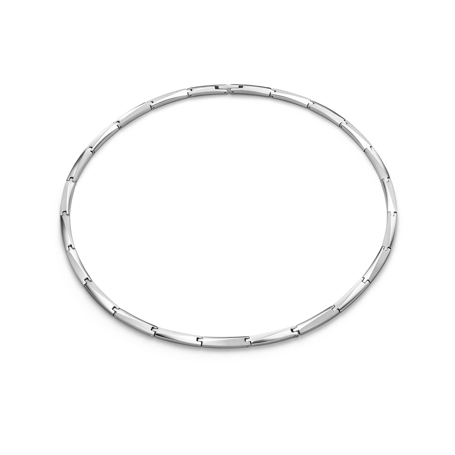 Boccia Titanium Ketting 08076-01 Zilverkleurig 500 mm