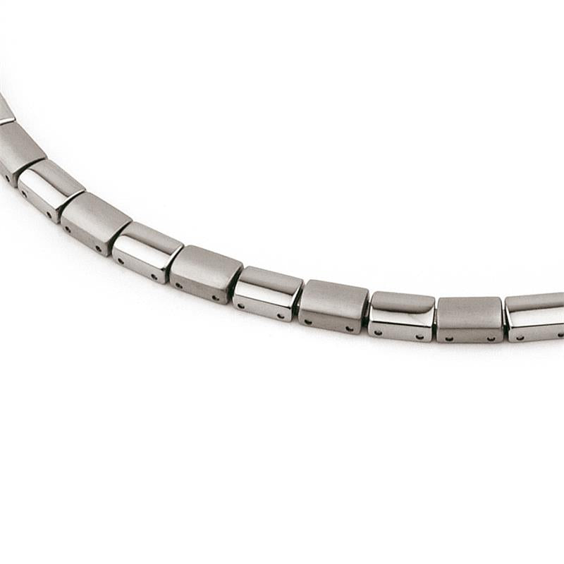 Boccia Titanium Ketting 0812-01 Zilverkleurig 450 mm