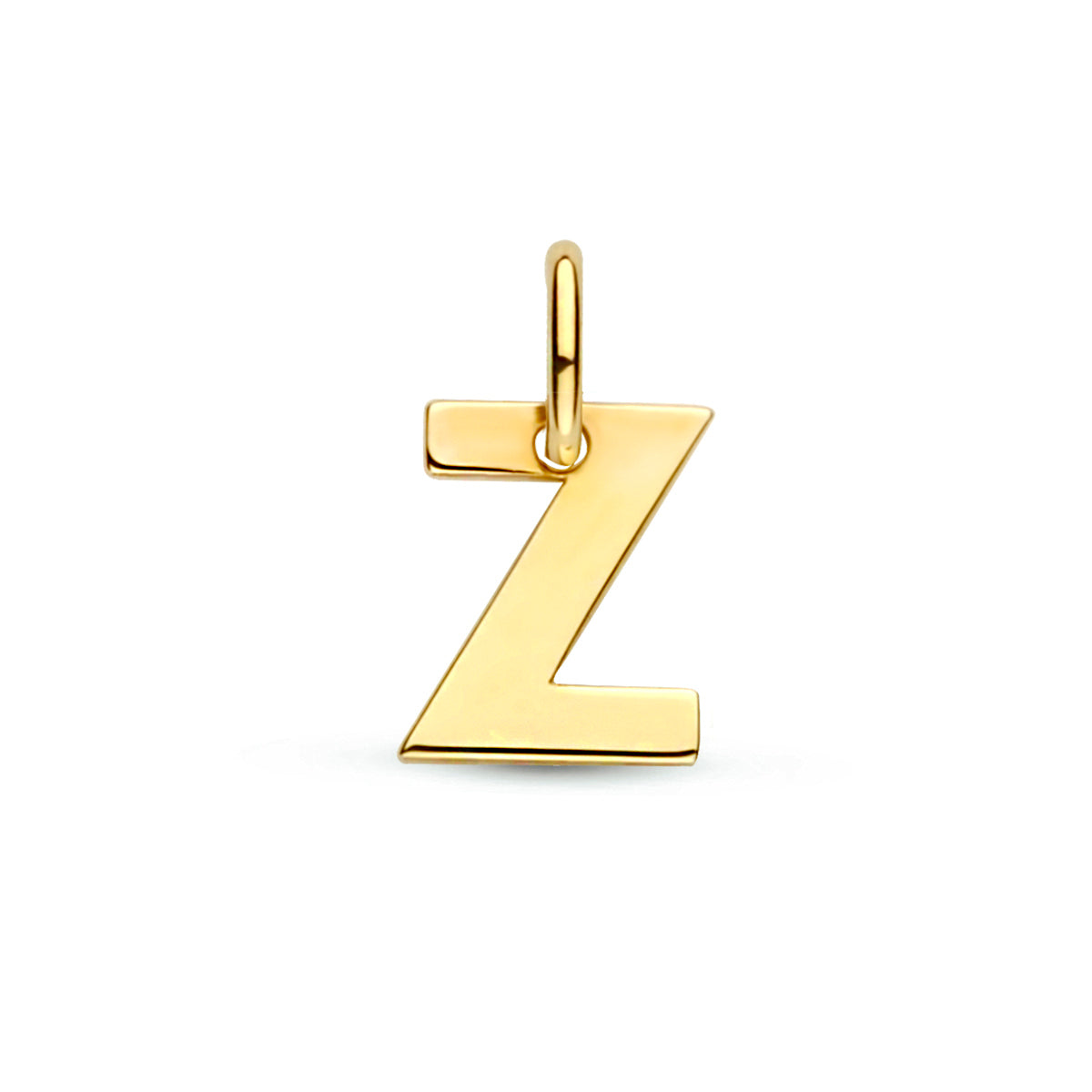 Hanger letter Z 9K geelgoud #Letter_Z