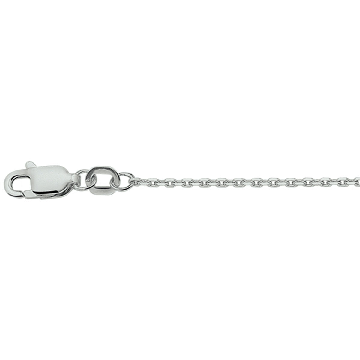 Fantasy Collection Gerhodineerd Zilveren Ketting 1342285