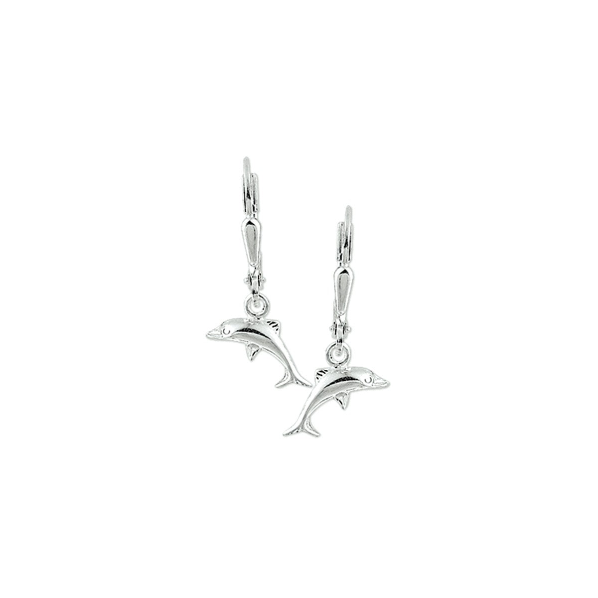Zilver Oorhangers Dolfijn Brisur Haak 1001154 - PansiteNederland.nl