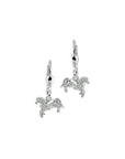 Zilver Oorhangers Paard 1001181 - PansiteNederland.nl