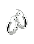 Zilver Oorringen 5,0 MM Ronde Buis 1001509 - PansiteNederland.nl