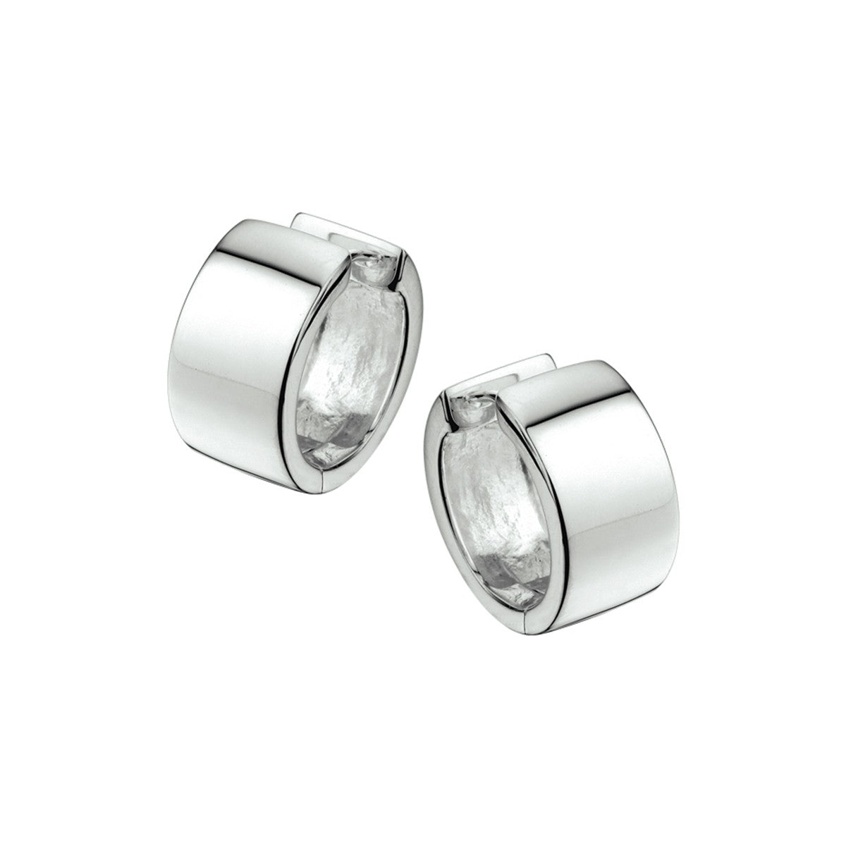 Zilver Klapoorringen Vlak 1001579 - PansiteNederland.nl
