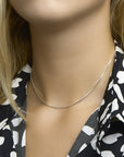 Zilveren collier venetiaans 1,1 mm 1001716 - PansiteNederland.nl