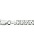 Zilveren gourmette ketting 6-zijdes geslepen 6,0 mm - 1001784 - PansiteNederland.nl