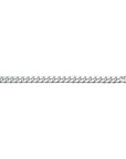 Zilver Wit Gourmette 6-Zijdes Geslepen 5,5 mm 1001807 - PansiteNederland.nl