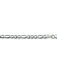 Zilver Wit Figaro 3,3 mm 1001928 - PansiteNederland.nl