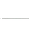 Zilver Wit Collier Gourmette 4-Zijdes Geslepen 2,1mm 1001994 - PansiteNederland.nl