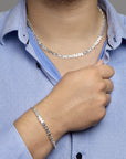 konings plat 6,5 mm zilver wit - PansiteNederland.nl