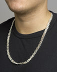 konings plat 8,5 mm zilver wit - PansiteNederland.nl