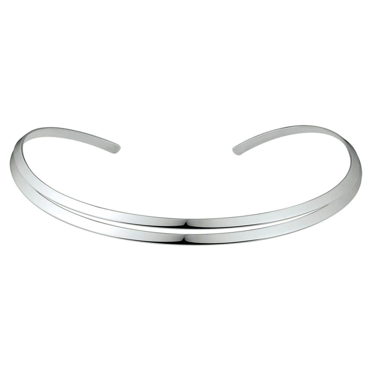 zilver wit collier spang 1002142 - PansiteNederland.nl