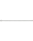 Zilver Wit Collier Gourmette 2,6 mm 1002169 - PansiteNederland.nl
