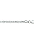 Zilveen Koord armband Gediamanteerd 2,2 mm 1002189 - PansiteNederland.nl
