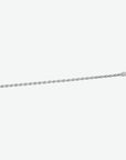 koord gediamanteerd 2,8 mm zilver wit