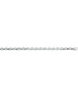 Zilver Wit Koord Gediamanteerd 3,7 mm 1002199