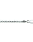 Zilver Wit Vossestaart 2,0 mm 1002295